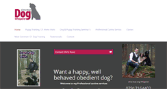 Desktop Screenshot of dogtrainingnorthampton.co.uk